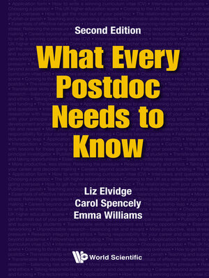 cover image of What Every Postdoc Needs to Know ()